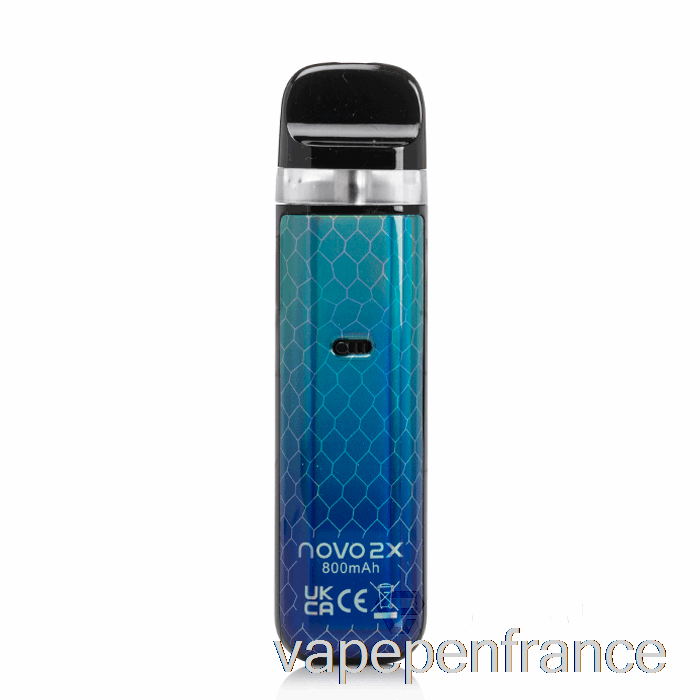 Smok Novo 2x 20w Système De Pods Stylo Vape Cobra Vert Bleu